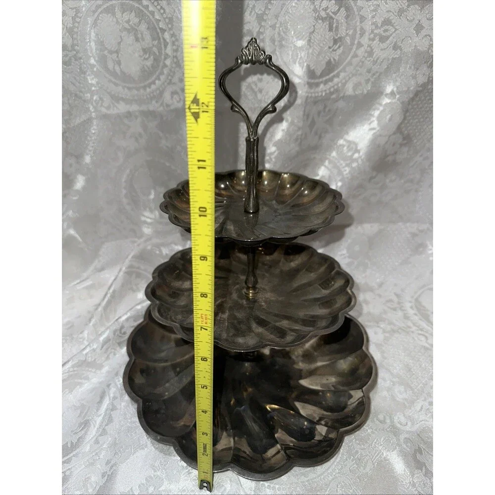 3 tier serving tray